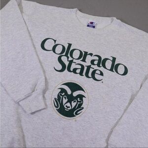 Champion Gray Colorado State Crewneck Sweater